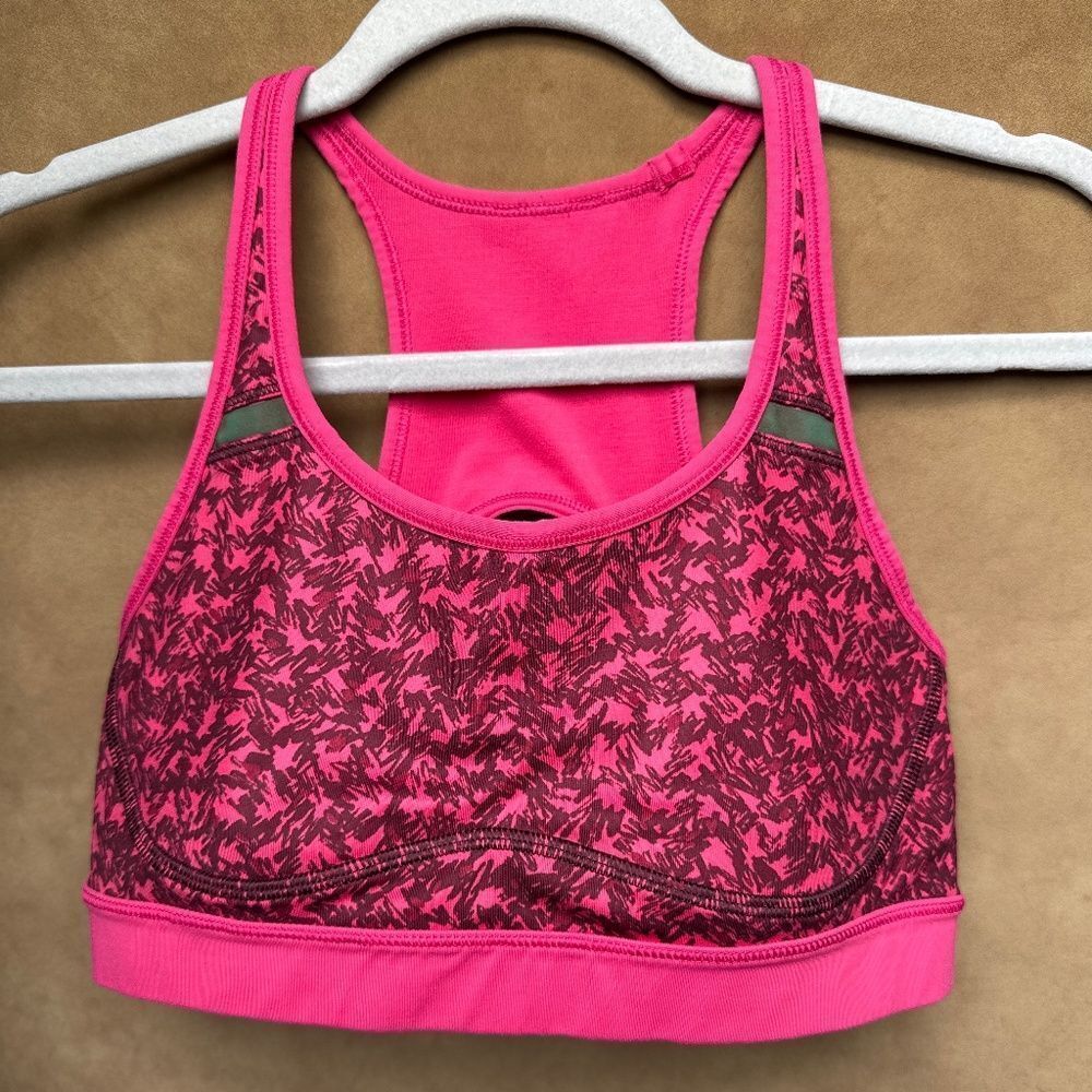 Lululemon pink bra size 6
